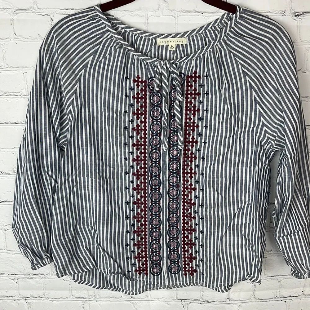 Copper Key Girl’s Blouse